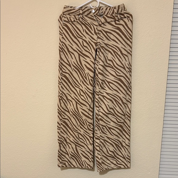 PacSun Denim - Zebra print jeans